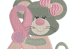 breast cancer ribbon mouse 001